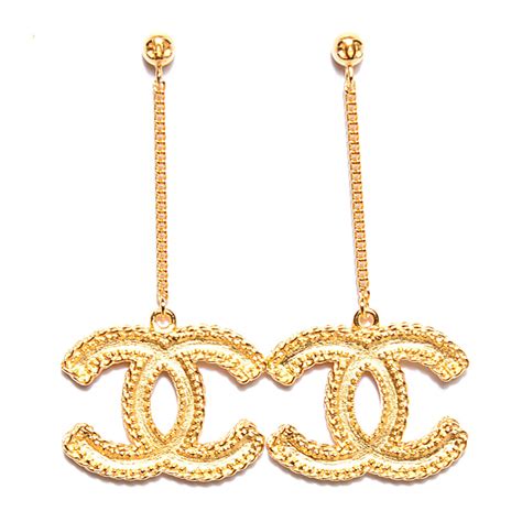 chanel drop earrings gumtree|drop Chanel earrings fashion.